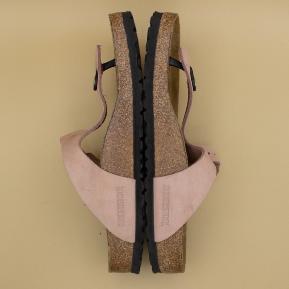 Birkenstock Gizeh Nubuk Dusty Pink Sandals Women's Size 9.5 EU 40 - Picture 6 of 8